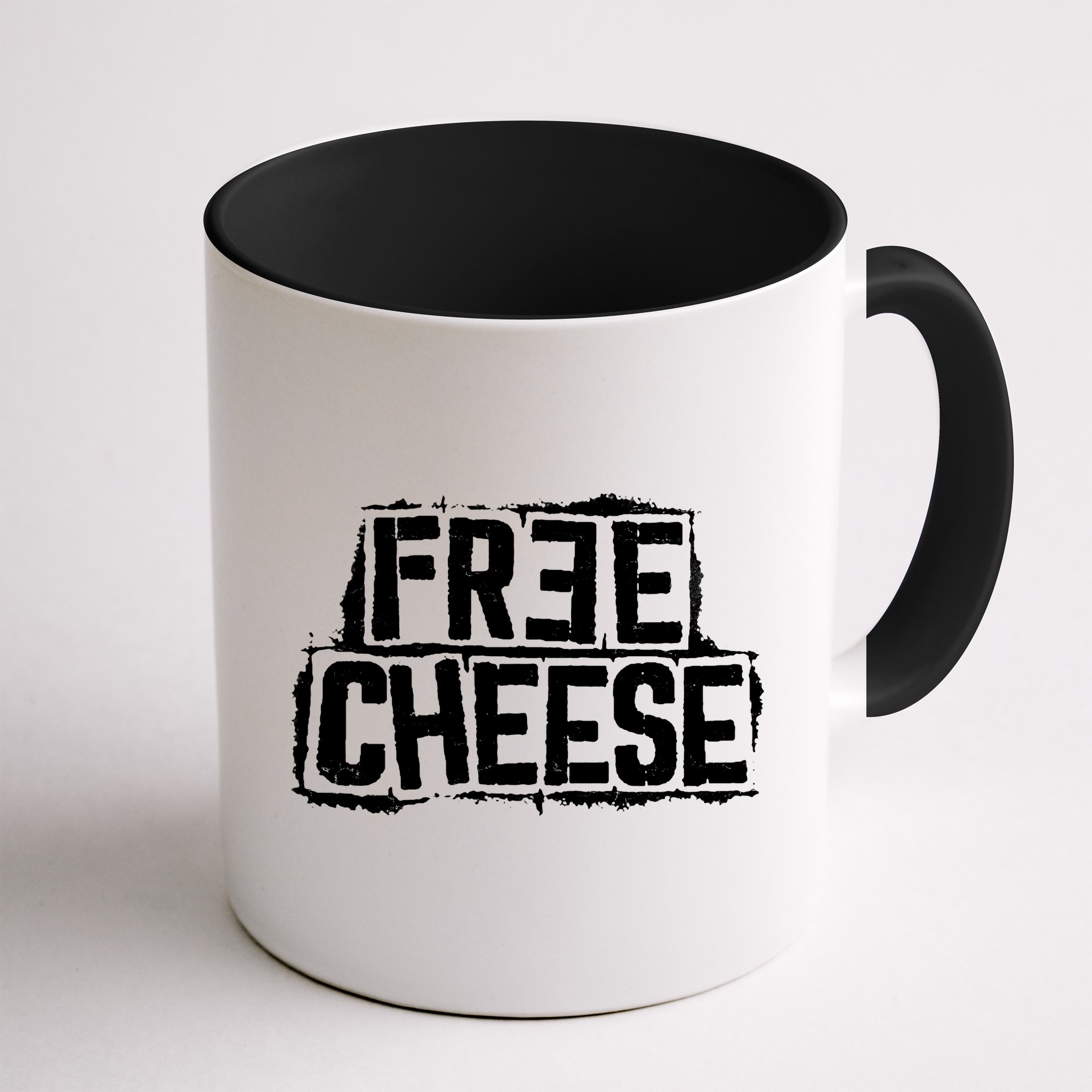 Free Cheese Retro Mug