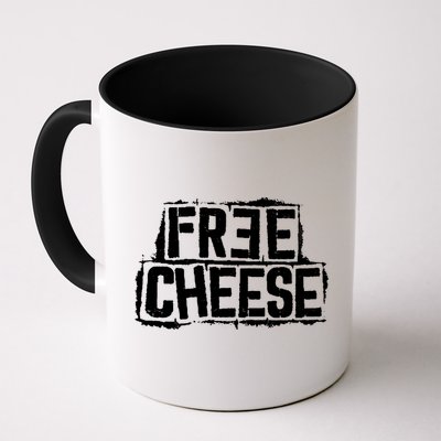 Free Cheese Retro Mug