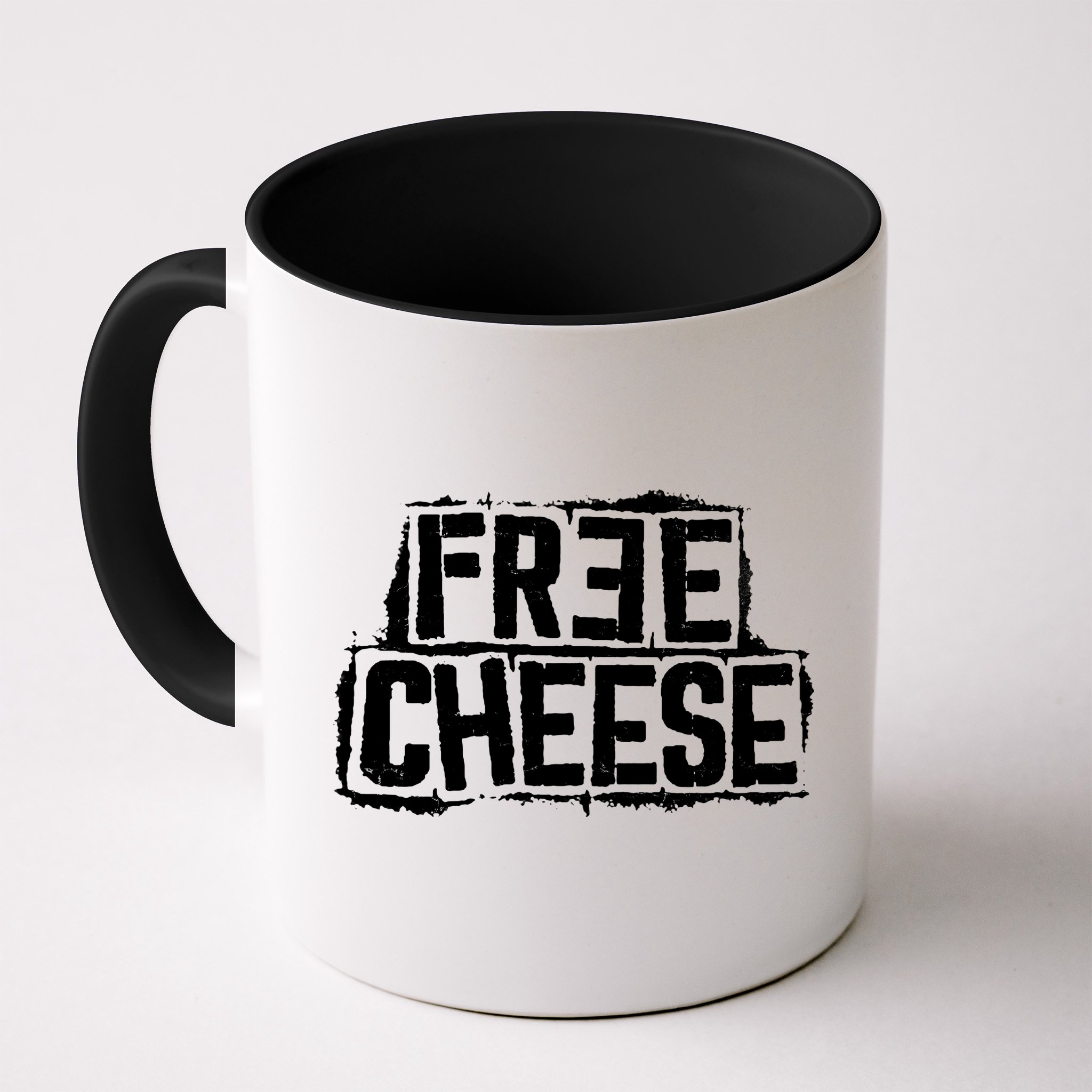 Free Cheese Retro Mug