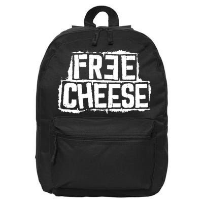 Free Cheese Retro 16 in Basic Backpack