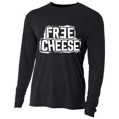 Free Cheese Retro Cooling Performance Long Sleeve Crew