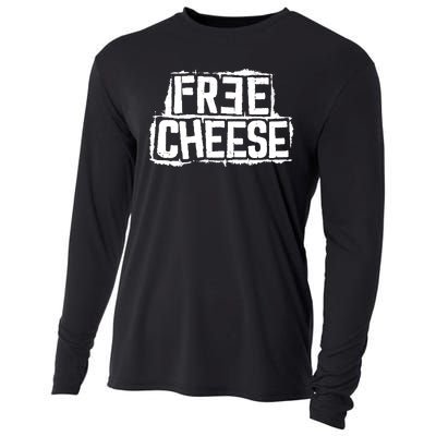 Free Cheese Retro Cooling Performance Long Sleeve Crew