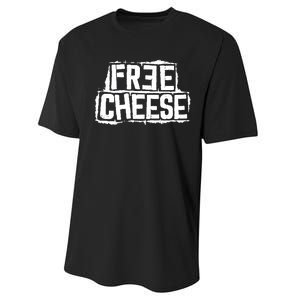 Free Cheese Retro Performance Sprint T-Shirt