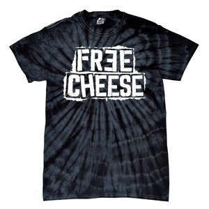 Free Cheese Retro Tie-Dye T-Shirt