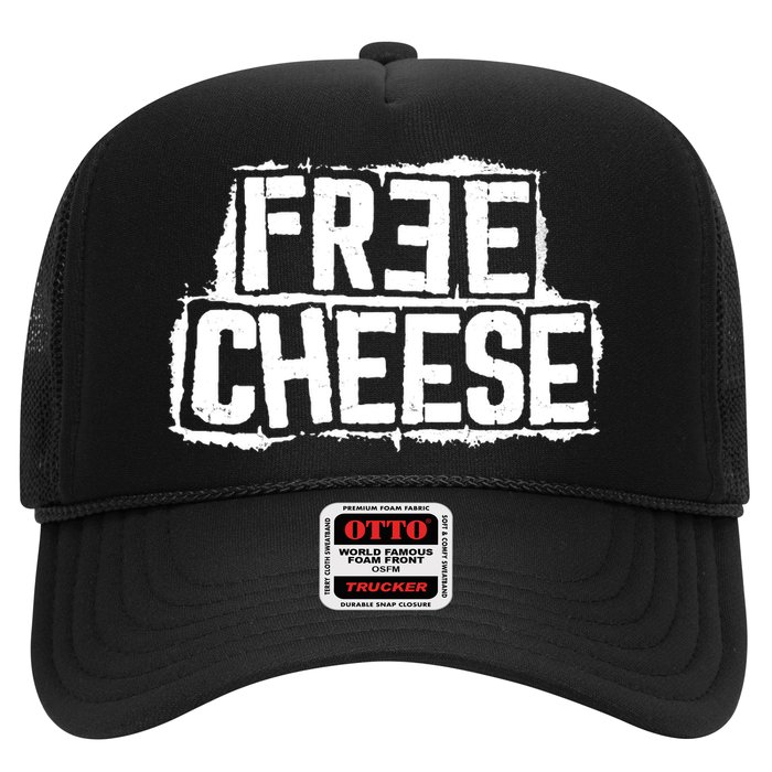 Free Cheese Retro Trucker Hat
