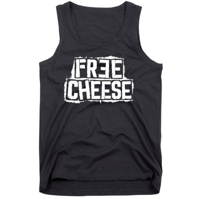 Free Cheese Retro Tank Top