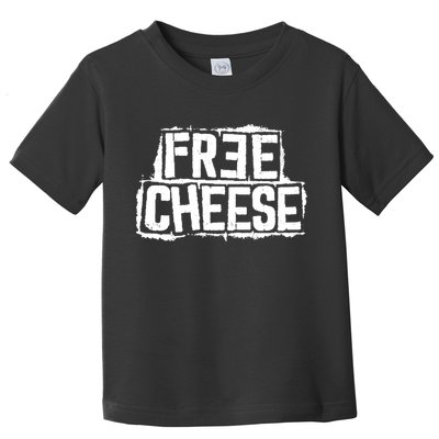 Free Cheese Retro Toddler T-Shirt