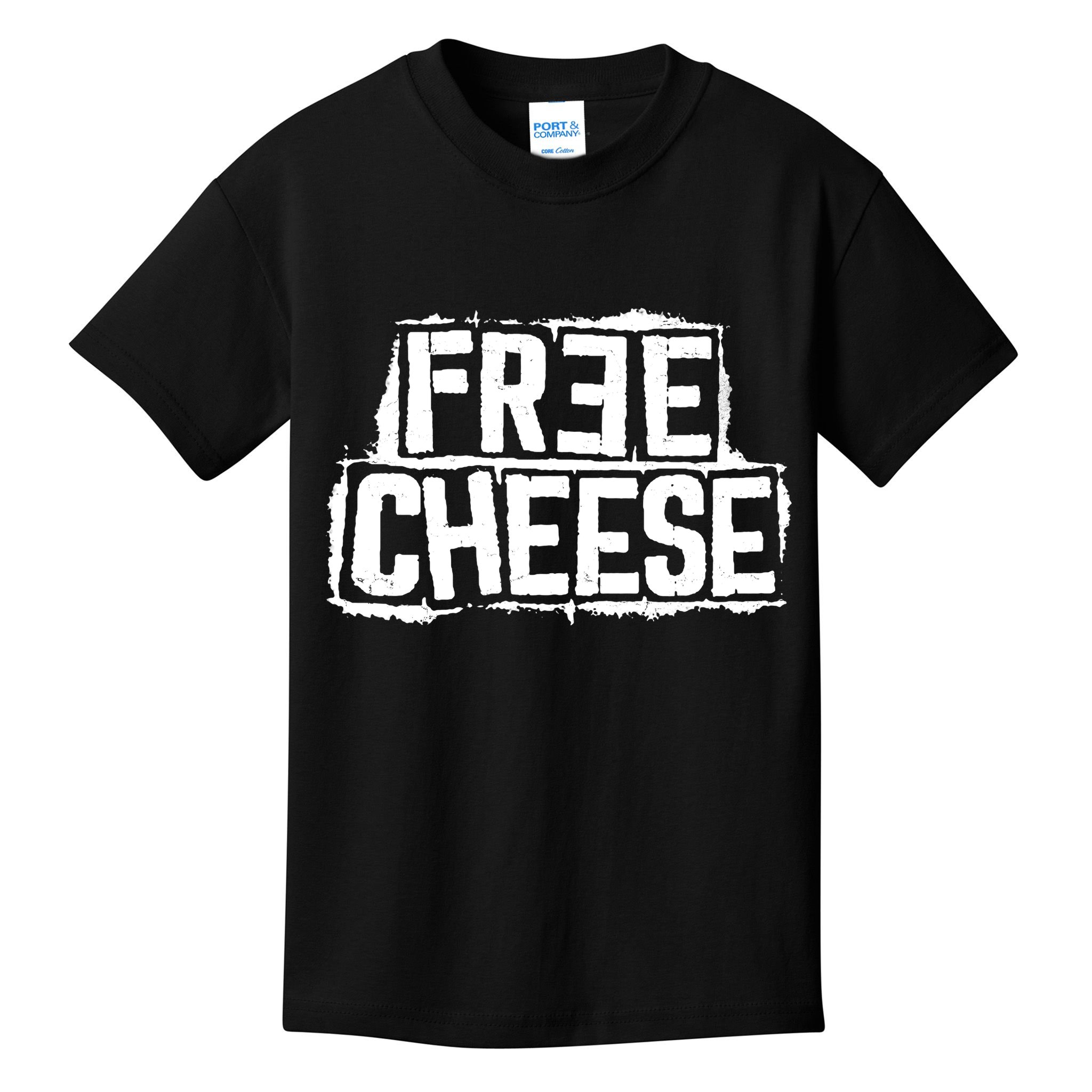 Free Cheese Retro Kids T-Shirt