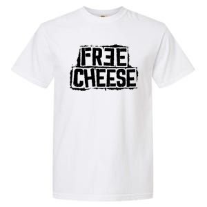 Free Cheese Retro Garment-Dyed Heavyweight T-Shirt