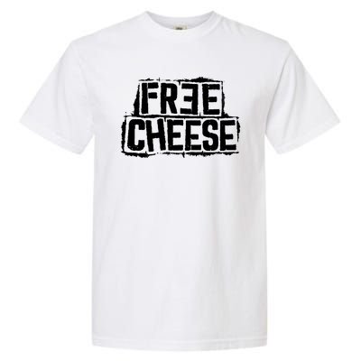 Free Cheese Retro Garment-Dyed Heavyweight T-Shirt