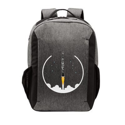 Funny Clarinet Rocket Concert Band Marching Band Vector Backpack
