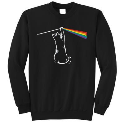 Funny Cat Rock Music Gift Sweatshirt