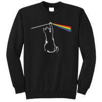 Funny Cat Rock Music Gift Tall Sweatshirt