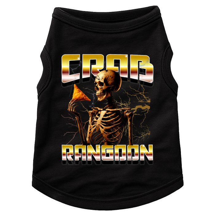 Funny Crab Rangoon Bootleg Rap Aesthetic Goons Meme Skeleton Doggie Tank