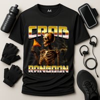 Funny Crab Rangoon Bootleg Rap Aesthetic Goons Meme Skeleton Performance Shirt