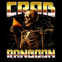 Funny Crab Rangoon Bootleg Rap Aesthetic Goons Meme Skeleton Flatbill Hat