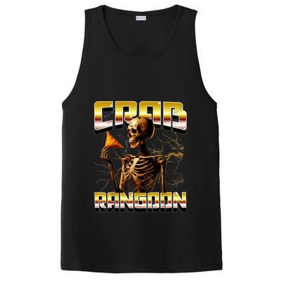 Funny Crab Rangoon Bootleg Rap Aesthetic Goons Meme Skeleton PosiCharge Competitor Tank