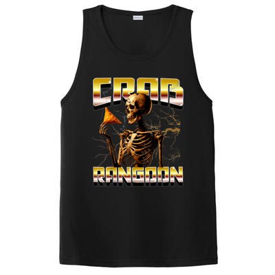 Funny Crab Rangoon Bootleg Rap Aesthetic Goons Meme Skeleton PosiCharge Competitor Tank