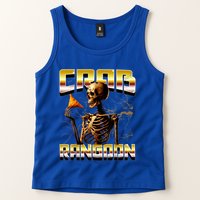 Funny Crab Rangoon Bootleg Rap Aesthetic Goons Meme Skeleton Tank Top