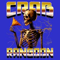 Funny Crab Rangoon Bootleg Rap Aesthetic Goons Meme Skeleton Toddler T-Shirt
