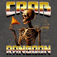 Funny Crab Rangoon Bootleg Rap Aesthetic Goons Meme Skeleton Vector Backpack