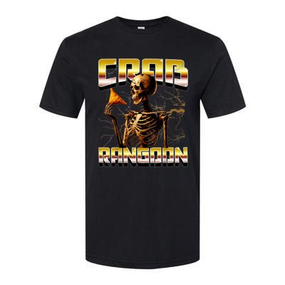 Funny Crab Rangoon Bootleg Rap Aesthetic Goons Meme Skeleton Softstyle CVC T-Shirt