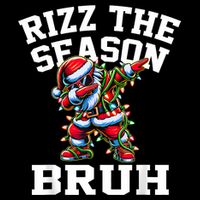 Funny Christmas Rizzmas Santa Xmas Rizz The Season Bruh City Backpack