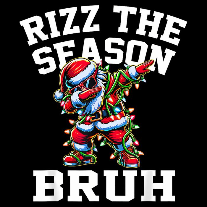 Funny Christmas Rizzmas Santa Xmas Rizz The Season Bruh City Backpack