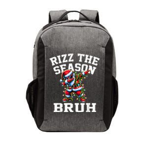 Funny Christmas Rizzmas Santa Xmas Rizz The Season Bruh Vector Backpack