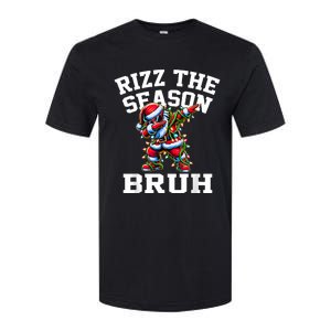 Funny Christmas Rizzmas Santa Xmas Rizz The Season Bruh Softstyle CVC T-Shirt