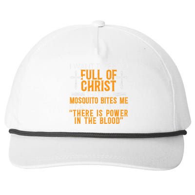 Funny Christian Religious Servant Of God Faithful Jesus Snapback Five-Panel Rope Hat