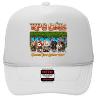 Funny Cute RPG Cats Choose Your Advenpurr Trucker Hat