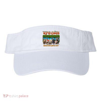 Funny Cute RPG Cats Choose Your Advenpurr Valucap Bio-Washed Visor