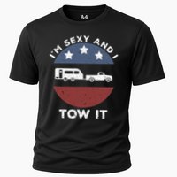 Funny Camping Rv Im Sexy And I Tow It Cooling Performance Crew T-Shirt
