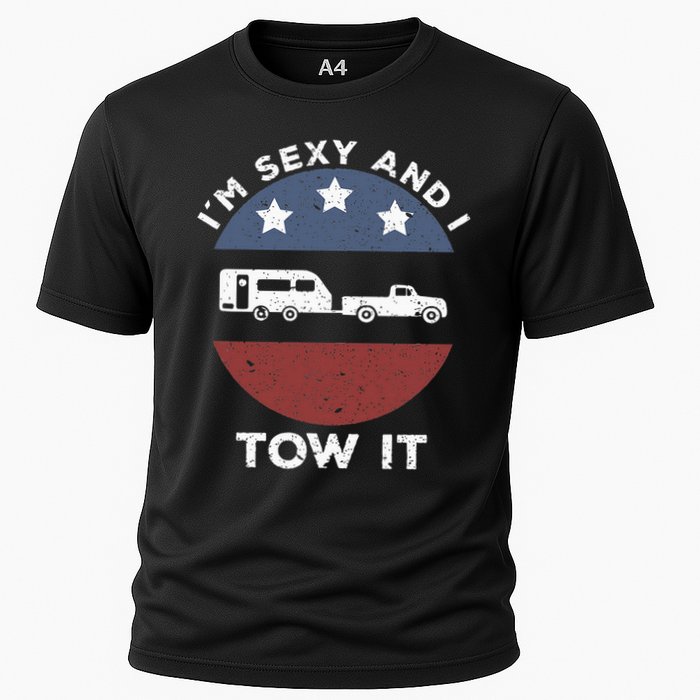 Funny Camping Rv Im Sexy And I Tow It Cooling Performance Crew T-Shirt