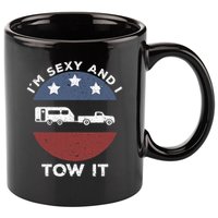 Funny Camping Rv Im Sexy And I Tow It 11oz C Handle Ceramic Mug