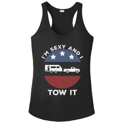 Funny Camping Rv Im Sexy And I Tow It Ladies PosiCharge Competitor Racerback Tank
