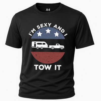Funny Camping Rv Im Sexy And I Tow It Gift Performance Shirt