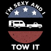 Funny Camping Rv Im Sexy And I Tow It Gift Impact Tech Backpack