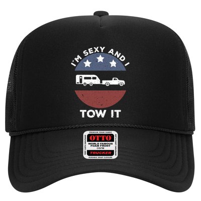 Funny Camping Rv Im Sexy And I Tow It Gift Trucker Hat