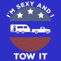 Funny Camping Rv Im Sexy And I Tow It Gift 16 in Basic Backpack