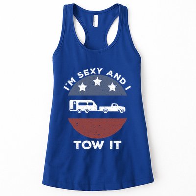 Funny Camping Rv Im Sexy And I Tow It Gift Womens Tank Top