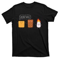 Funny Camping Roasting Bonfire Adventure T-Shirt