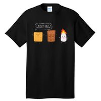 Funny Camping Roasting Bonfire Adventure Tall T-Shirt