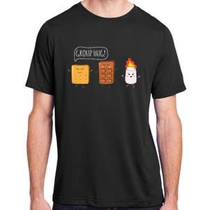 Funny Camping Roasting Bonfire Adventure Adult ChromaSoft Performance T-Shirt