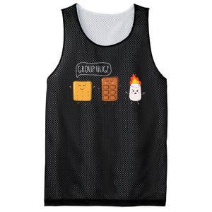 Funny Camping Roasting Bonfire Adventure Mesh Reversible Basketball Jersey Tank