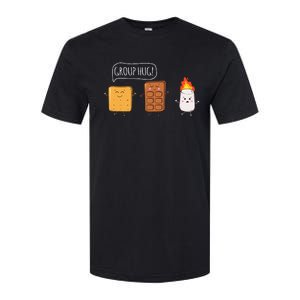 Funny Camping Roasting Bonfire Adventure Softstyle CVC T-Shirt