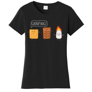 Funny Camping Roasting Bonfire Adventure Women's T-Shirt