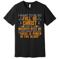 Funny Christian Religious Servant Of God Faithful Jesus Premium T-Shirt