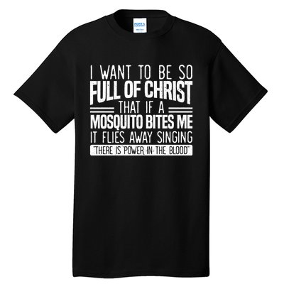 Funny Christian Religious Servant Of God Faithful Jesus Tall T-Shirt